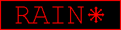 RAIN'S WEBSITE